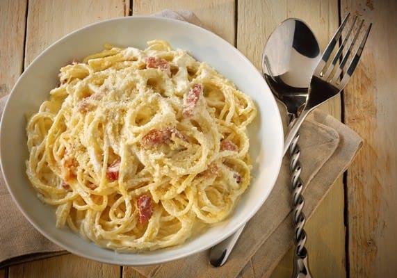 Linguine carbonara - Galbani